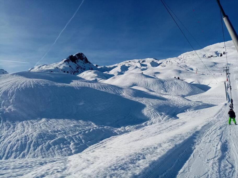 L'Appartement Les Bossons En Lisiere De Foret Dans Le Chalet Genepi Arêches Buitenkant foto